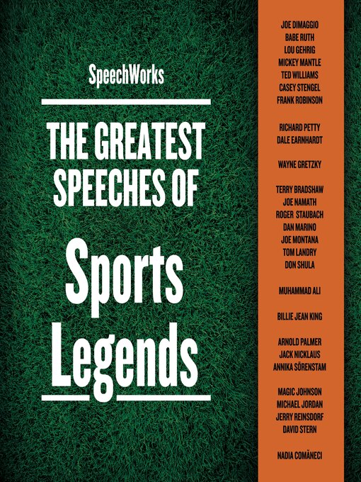 Title details for The Greatest Speeches of Sports Legends by SpeechWorks - Available